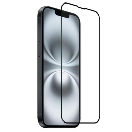 Защитное стекло NORTHJO A++ Screen Protector Full Glue Silk Printing на iPhone 16e - черное