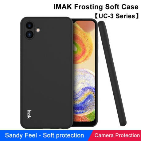 Ударозахисний чохол IMAK UC-3 Series для Samsung Galaxy A04 4G - чорний