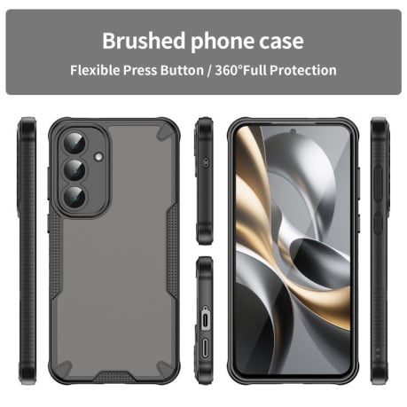 Протиударний чохол Armor Glaze гібрид на Samsung Galaxy S25 FE 5G - чорний