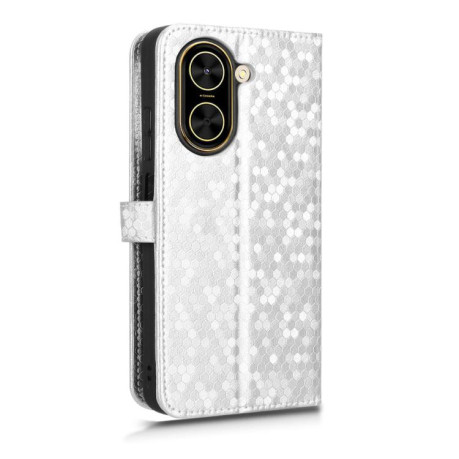 Чехол-книжка Honeycomb Dot для Redmi A5 4G 173.3mm - серебристый