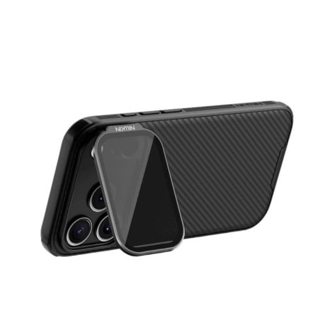Чохол NILLKIN Black Mirror Prop Написати відгук Texture Transparent Mirror Cover на iPhone 17 Pro - чорний