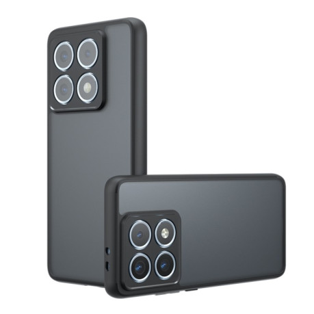 Противоударный чехол Armor Precise Hole PC Hybrid TPU для Xiaomi 14T Pro - черный