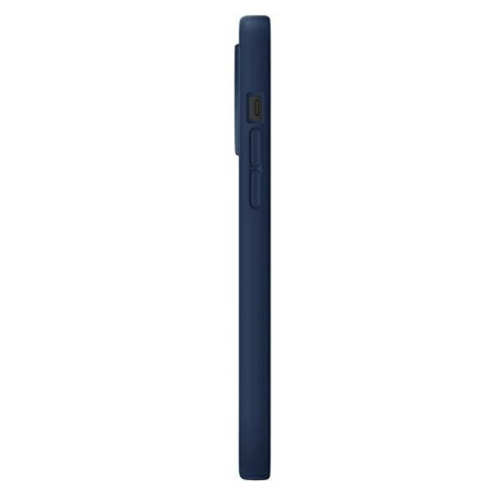 Оригінальний чохол UNIQ etui Lino Hue для Phone 13 Pro - blue
