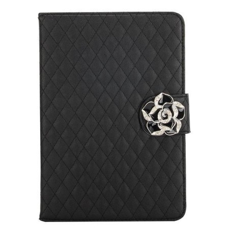 Шкіряний Чохол Flower Magnetic Buckle Black для iPad Mini, Mini 2, 3