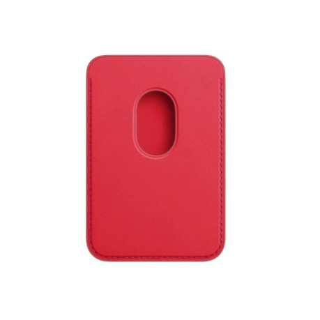 Магнитный чехол-кошелек Holder Magsafing для iPhone 12 mini / iPhone 12 / iPhone 12 Pro / iPhone 12 Pro Max - красный