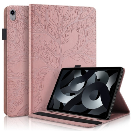Чехол-книжка Life Tree Series для iPad 11(2025)/iPad 10.9 (2022) - розовое золото