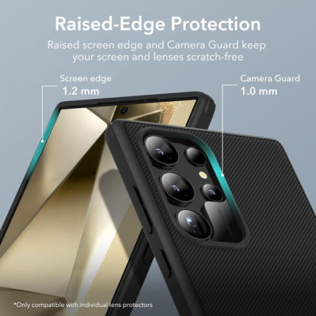 Чехол-подставка ESR Air Shield Boost для Samsung Galaxy S24 Ultra - black