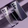 Чехол SULADA Electroplating Frosted TPU на Samsung Galaxy S24 Ultra 5G - фиолетовый