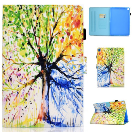 Чехол-книжка Colored Drawing на iPad 9/8/7 10.2 (2019/2020/2021) - Colorful Tree