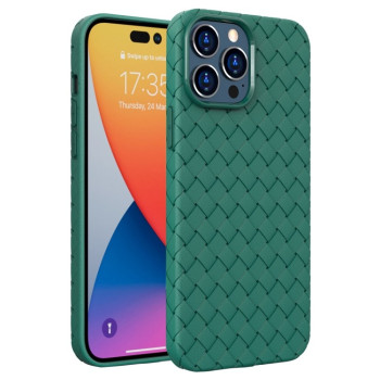 Противоударный чехол BV Woven для iPhone 14 Pro - зеленый