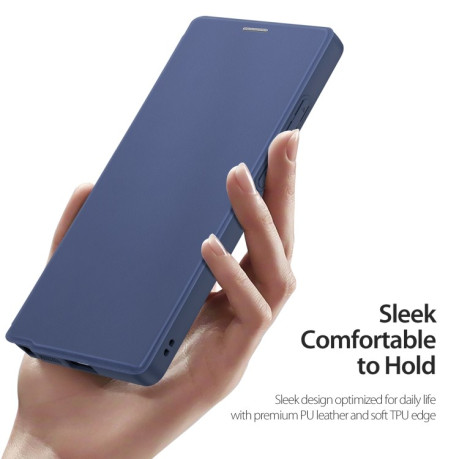 Чохол-книжка DUX DUCIS Skin X Pro Series Magsafe  для Samsung Galaxy S25 Ultra 5G - синій