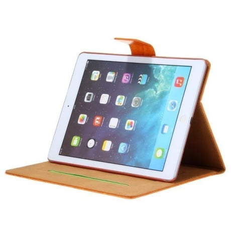 Кожаный Чехол Crazy Horse Magnetic коричневый для iPad Air