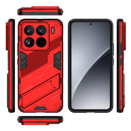 Протиударний чохол Punk Armor для Xiaomi 15 Pro 5G - червоний