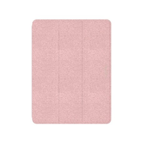 Протиударний чохол-книжка TOTUDESIGN Curtain Series Horizontal Flip на iPad 9/8/7 10.2 (2019/2020/2021) - рожевий