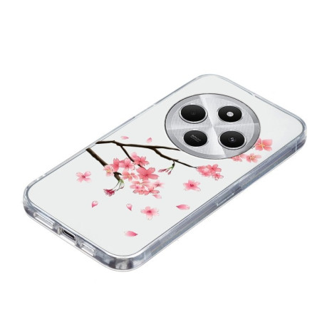 Чехол Colorful Painting Pattern TPU для Xiaomi Redmi 14C 4G/Poco C75/Redmi A4 5G - Blossom