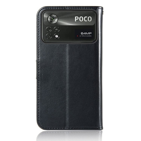 Чохол-книжка Wind Chime Owl Embossing Xiaomi Poco M4 Pro 4G - чорний