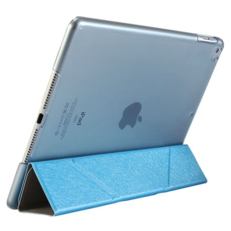 Чохол Silk Texture Origami на iPad 9.7 (2018/2017) синій