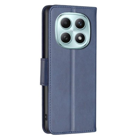 Чохол-книжка Lambskin Texture Pure Color для Redmi Note 15 Pro 4G Global 165.8mm — синій