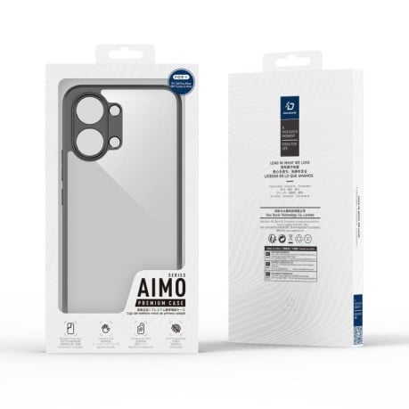 Чохол DUX DUCIS Aimo Series гібрид на Xiaomi Poco X8 Pro Max 5G — чорний