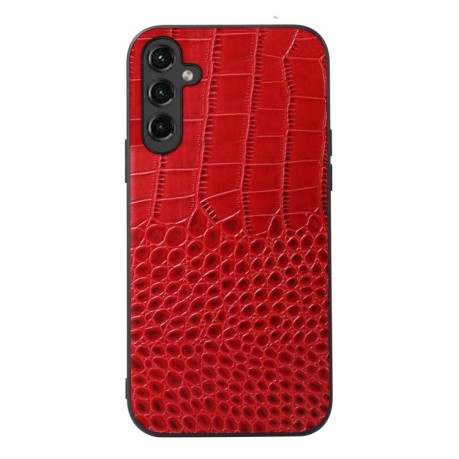 Противоударный чехол Crocodile Top Layer для Samsung Galaxy A24 4G - красный