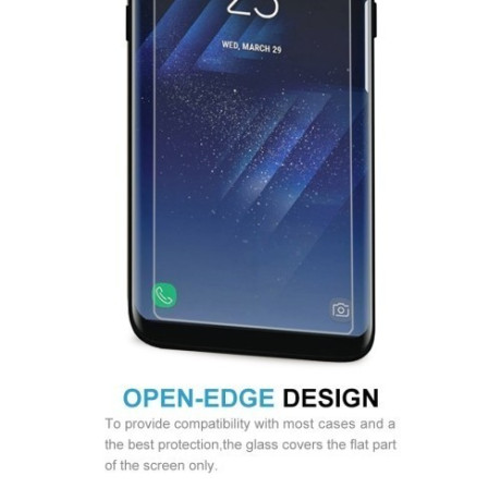 Защитное Стекло на экран 0.26mm 9H 2.5D для Samsung Galaxy S8 + / G9550