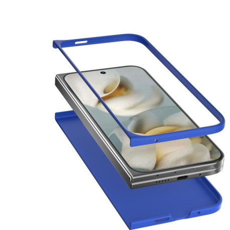 For Google Pixel 10 Pro Fold Skin Feel PC Phone Case(Deep Blue)
