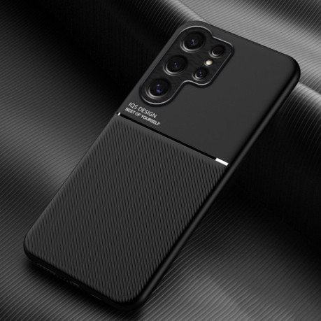 Протиударний чохол Tilt Strip Grain  для Samsung Galaxy S25 Ultra 5G - чорний