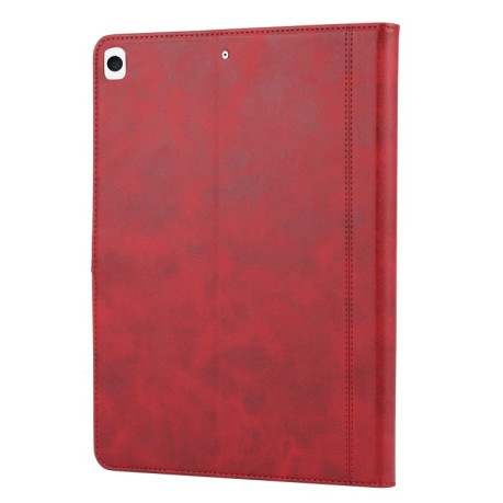Чехол - книжка Calf Texture Double Fold Clasp для iPad 10.2 - красный
