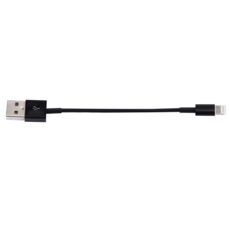 Адаптер 8 Pin to USB Sync Data / Charging Cable, Cable Length: 13cm для iPhone - черный