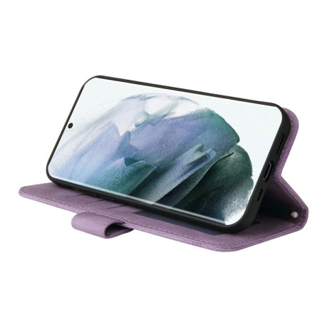 Чехол-книжка Skin Feel Life Tree для Samsung Galaxy S22 Ultra - фиолетовый