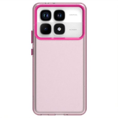 Противоударный чехол Candy Series для Xiaomi 14T - красный