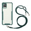 Чохол Acrylic Neck Lanyard для Samsung Galaxy A72 - зелений