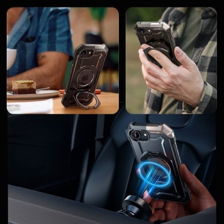 Чохол Supcase UB Grip Mag MagSafe для iPhone 16e - Black
