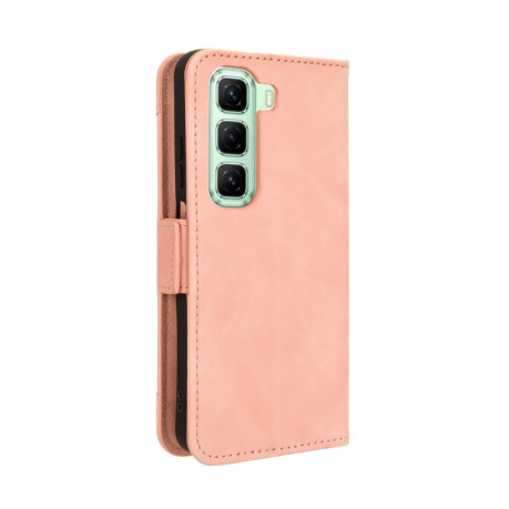 Чехол-книжка Skin Feel Calf на Infinix Hot 50 4G - розовый
