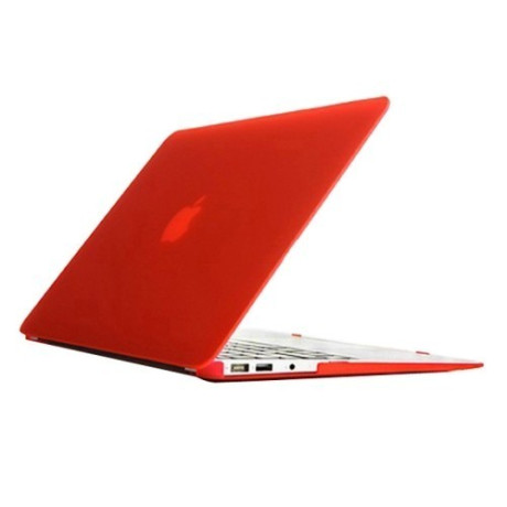 Чехол Frosted Case Red для Macbook Air 11.6