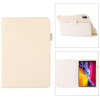 Чехол-книжка Litchi Texture для iPad mini 6 - белый