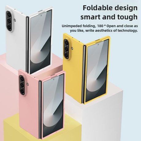 Ультратонкий протиударний чохол Kalebol для Samsung Galaxy Fold 7 — жовтий
