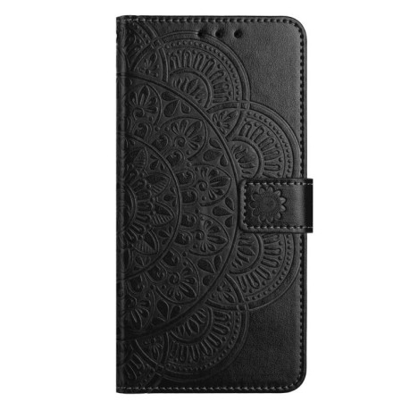 Чохол-книжка Flower Embossed Leather Xiaomi Redmi Note 14 4G 164.48mm - чорний