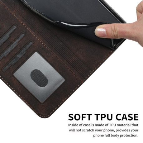 Чохол-книжка Cubic Skin Feel Flip Leather на Vivo Y53s 4G/Y51a/Y33 4G - коричневий