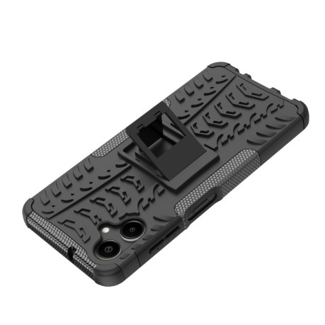 Протиударний чохол Tire Texture на Samsung Galaxy A06 4G - черный