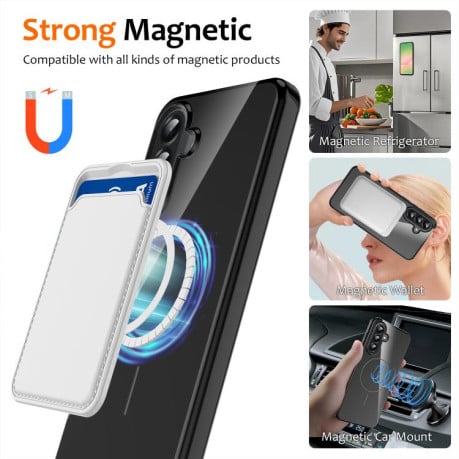 Чохол Glossy TPU Shockproof з MagSafe на Samsung Galaxy A17 5G/4G - чорний