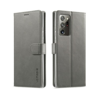 Чехол книжка LC.IMEEKE Calf Texture на Samsung Galaxy Note 20 Ultra - серый