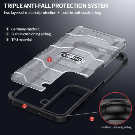 Протиударний чохол wlons Explorer Series для Samsung Galaxy S22 5G - чорний