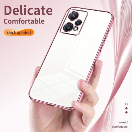 Противоударный чехол Space Fine Hole для Realme 9 Pro+ / Narzo 50 Pro - золотой