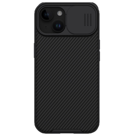 Ударозахисний чохол NILLKIN CamShield Pro на iPhone 15 Plus - чорний