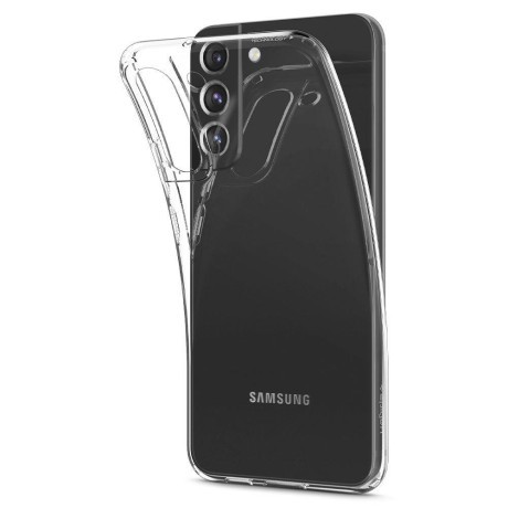 Оригинальный чехол Spigen Liquid Crystal на Samsung Galaxy S22 Plus - Crystal Clear