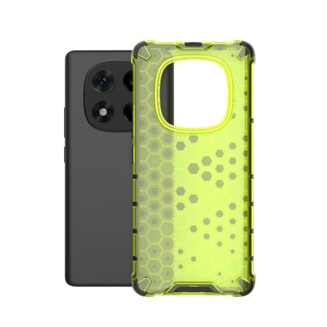 Противоударный чехол Honeycomb на Xiaomi Redmi Note 14 Pro 4G - зеленый