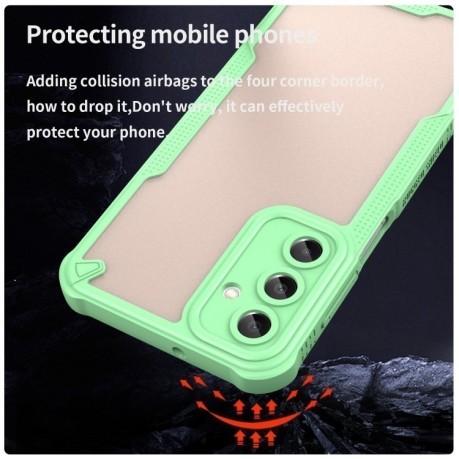 Протиударний чохол Armor Glaze PC Hybrid  для Samsung Galaxy A56 5G - зелений