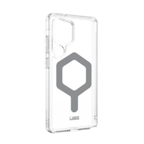 Оригинальный чехол UAG Plyo Pro MagSafe для Samsung Galaxy S25 Ultra 5G - Gray / Clear