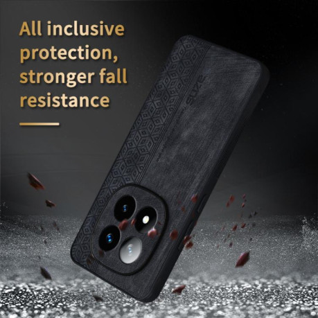 Противоударный чехол AZNS 3D Skin Feel для Xiaomi Redmi Note 14 Pro 4G Global - черный
